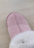 水星家紡棉拖鞋秋冬女男情侶冬季家居棉拖鞋室內(nèi)保暖棉拖鞋 粉38-39碼 曬單實拍圖
