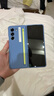 三星（SAMSUNG）Galaxy Z Fold5 原裝手機殼纖巧 Spen 保護殼 帶觸控筆手機殼 藍色 曬單實(shí)拍圖
