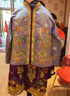 勤馳秀禾服新娘婚紗2025新款秋冬加厚毛領(lǐng)結婚禮服中式嫁衣敬酒服旗袍 陳曉男裝 175/88A 均碼 曬單實(shí)拍圖