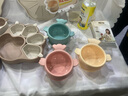 MERIEL【原裝進(jìn)口】美芮兒嬰兒輔食砧板廚房家用寶寶切菜板水果案板刀板 橄欖綠-小號/鉑金硅膠案板（單） 曬單實拍圖