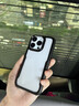 MOZK 適用蘋果16pro手機(jī)殼iphone15promax四角氣囊防摔保護(hù)套ip14pro透明13硅膠全包輕薄高級(jí)感男女 刀鋒四角防摔【石墨黑】+鋼化膜 蘋果16Pro 曬單實(shí)拍圖