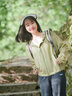范·愛(ài)民杭州桑蠶絲短外套女高端氣質(zhì)春夏薄款連帽開(kāi)衫寬松純色真絲防曬衣 綠野仙蹤 L 90-130斤 曬單實(shí)拍圖
