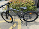 鳳凰（Phoenix）旅行車(chē)自行車(chē)26寸變速油碟成人男女碟剎城市公路長(cháng)途旅行山地車(chē) 鋁合金-禧瑪諾24速線(xiàn)碟-消光黑 26寸【建議身高165-185CM】 曬單實(shí)拍圖