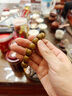 福韻瑞沉香木手串男和田玉桶珠文玩佛珠老料盤玩念珠串珠檀木手把件手鏈 【和田玉桶珠】沉香木手串 曬單實(shí)拍圖