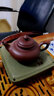 一茗金砂 宜興紫砂壺茶壺自產(chǎn)自銷 名家吳竹霞小竹 稀有原礦老棗紅泥300CC手工壺笑櫻壺 曬單實(shí)拍圖