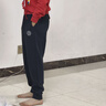 李寧童裝運(yùn)動褲男童舒適束腳反光衛(wèi)褲大小童運(yùn)動生活收口褲子長褲 【243】黑色-1 140 曬單實(shí)拍圖