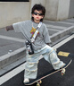 可賓尼  K-BANNY冠軍兒童水杯3-6歲幼兒園上學(xué)專用喝水杯夏季男孩直飲大容量水壺 騎士黑-手拎背帶+姓名貼550ml1個 550ml（手拎+背帶+姓名貼+禮盒） 曬單實拍圖