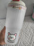 沃德百惠（WORTHBUY）水杯男女簡(jiǎn)約飲水杯上班族小學(xué)生專用便攜防摔隨手杯夏季運(yùn)動(dòng)水壺 透明款-范范兔（650ml） 曬單實(shí)拍圖