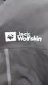 Jack Wolfskin狼爪沖鋒衣男防潑水軟殼內(nèi)膽三合一夾克外套5121152 黑色 XL 曬單實拍圖