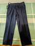 馳琴高彈力藍色水洗牛仔褲男秋冬季厚款高腰寬松商務(wù)休閑男褲長(cháng)褲2025 066-1藍色 加厚 32 2尺5 曬單實(shí)拍圖
