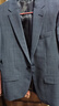 Brloote/巴魯特西服男 秋季男士商務(wù)休閑修身西服套裝上裝 牛仔藍(lán) 165/88A 曬單實(shí)拍圖