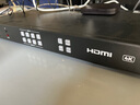 也仁HDMI矩陣切換器4進(jìn)4出4K高清無縫切換 畫面拼接矩陣帶音頻分離 一體式多屏拼接控制系統(tǒng) YR-AL01 曬單實(shí)拍圖