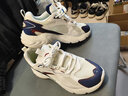 安踏復古跑步鞋男保暖冬季新款板鞋潮厚底百搭輕便休閑運動(dòng)鞋 -1象牙白/沙?；?海墨藍 42 曬單實(shí)拍圖