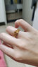 中國黃金皇冠黃金戒指女士求婚鉆戒七夕情人節(jié)禮物送女友生日老婆結婚紀念 夢幻皇冠-足金鉆石戒指 京快達 曬單實拍圖
