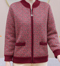 奉孝媽媽春秋針織衫女新款洋氣中老年加絨開(kāi)衫上衣秋冬季奶奶毛衣外套 曬單實(shí)拍圖