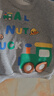 WALNUT DUCK小黃鴨兒童衛衣套裝2025春季中小童運動(dòng)休閑兩件套 灰色 120  曬單實(shí)拍圖