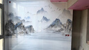 溥畔新款巖板電視背景墻魚(yú)肚白亮光簡(jiǎn)約客廳全屋仿大理石連紋瓷磚板材 800*2600*9MM巖板/片(亮光常規款 曬單實(shí)拍圖