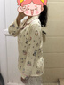 羽雅曼睡衣女夏季2025年新款女士長(cháng)袖睡褲卡通可愛(ài)可外穿家居服兩件套裝 奶茶kt貓 XL 【120-140斤】 曬單實(shí)拍圖
