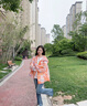 KIAY JOCK防紫外線印花防曬衣女2023年夏季新款時尚透氣薄款防曬服短款外套 桔色 M （建議105-115斤） 曬單實拍圖
