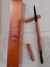 gracebabi 極細眉筆防水防汗不掉色初學(xué)者拉線(xiàn)畫(huà)眉眉粉砍刀極細眉粉筆女士 極細-蜜茶褐 曬單實(shí)拍圖