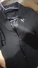 法蒙澤西服套裝男士商務職業(yè)正裝結婚新郎禮服休閑英倫風修身西裝外套 黑色【西服+西褲+馬甲+大禮包】 XL 【115-130斤】 曬單實拍圖