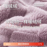 浪莎【24年冬季新品】睡衣女士加厚珊瑚絨保暖冬季可外穿家居服套裝 曬單實(shí)拍圖