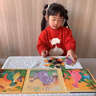 磁性拼圖書折疊式3-6歲兒童專注力寶寶交通動(dòng)物找茬玩具磁吸圖冊 3階【觀察力】恐龍大探索(共191 曬單實(shí)拍圖