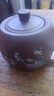 胖東來(lái)品質(zhì)茶壺大號容量紫砂壺大井欄壺彩繪中式陶瓷大泡茶 鳥(niǎo)語(yǔ)花香井欄壺紫色 401mL(含)-500mL(含) 曬單實(shí)拍圖