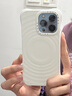 CASETIFY 純色波漾手機殼 MagSafe兼容 硅膠手機殼 適用于蘋(píng)果iPhone16/15 Plus/Pro/Max手機保護殼 白色Magsafe iPhone 13 Pro 曬單實(shí)拍圖