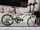 大行（DAHON）順豐發(fā)貨DAHON大行折疊自行車20寸鋁合金運(yùn)動(dòng)單車PKA015 銀色/V剎 曬單實(shí)拍圖