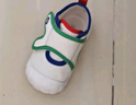 卡特兔學步鞋嬰兒童鞋1-3歲幼兒園室內鞋網(wǎng)面透氣機能鞋喵喵鞋子X2CE022 曬單實拍圖