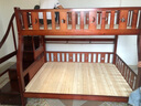 束尋上下床雙層床兩層高低床上下鋪木床實(shí)木雙人小孩床多功能時(shí)尚簡(jiǎn)約 【爬梯款上100下120送床墊 曬單實(shí)拍圖