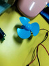R300C微型小型直流電機馬達小風扇手工制作diy帶線電機高速馬達 R300C 微型直流電機馬達帶線和端子1個+扇葉 曬單實拍圖