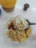 樂(lè )扣樂(lè )扣水果盒便攜外出食品保鮮盒小號學(xué)生迷你塑料飯盒圓形便當盒零食盒 300ml 曬單實(shí)拍圖