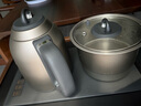 TILIVING(鈦立維)純鈦全自動(dòng)上水電熱水壺電茶爐茶臺(tái)燒水壺煮茶器嵌入式 燒水壺消毒鍋+煮茶器 1L 曬單實(shí)拍圖
