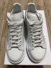 亞歷山大麥昆（Alexander McQueen）厚底運動(dòng)鞋男牛皮小白鞋禮物553680-WIEEN-黑尾 40 曬單實(shí)拍圖