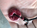 福進(jìn)家正品朱砂平安扣十二生肖吊墜本命年護(hù)身符高含量紫金砂掛件男女款 平安扣吊墜-生肖猴【附證書】 曬單實拍圖