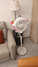 美的（Midea） 家用電風(fēng)扇空氣循環(huán)扇臥室客廳多用節能省電臺式立式落地扇變頻遙控智能WiFi互聯(lián)【線(xiàn)下同款】 FGD25SDV白色（小程序+語(yǔ)音+遙控+觸控） 曬單實(shí)拍圖