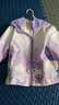 G.DUCKKIDS品牌童裝庫洛米女童外套春秋款兒童連帽風(fēng)衣外穿女孩洋氣秋季衣服 紫色 120 曬單實(shí)拍圖