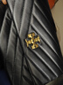 托里.伯奇（TORY BURCH）七夕禮物TB女包徽標(biāo)鏈條單肩包90452 001黑色中號(hào) 曬單實(shí)拍圖