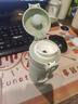 卡西諾玻璃水杯女高顏值新款便攜防摔耐高溫辦公家用茶水分離泡花茶杯子 薄荷綠 240ml【防爆耐高溫】 內(nèi)置316茶隔 曬單實拍圖