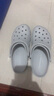 卡駱馳（crocs）洞洞鞋男鞋女鞋 夏季涼鞋情侶鞋沙灘鞋透氣時尚拖鞋 10001 M9W11 曬單實拍圖
