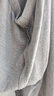 紅豆（Hodo）兒童純棉秋褲單條A類男女童打底中大童寶寶女孩全棉印花保暖褲 男童印花-麻灰GY 165cm 曬單實(shí)拍圖
