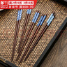 千代源家用筷子日本原裝進(jìn)口竹筷子日式尖頭高級木質(zhì)筷一人一雙專(zhuān)人專(zhuān)用 和風(fēng)藍圓5組(木筷) 曬單實(shí)拍圖
