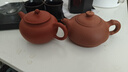 玉頤閣謝師禮 宜興紫砂壺純手工茶壺茶具套裝名家原礦紫砂一品竹段壺 降坡泥一壺兩杯 245ml 曬單實(shí)拍圖