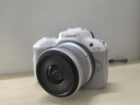 CANON全新 佳能EOS R50 微單相機 防抖視頻vlog高清相機 佳能r50國際版 白色R50+1845+55210雙鏡頭 標配+128G卡+包+備用原裝電池 曬單實(shí)拍圖