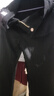 黛姿茹（daiziru）復古微喇牛仔褲女春秋季2025新款小個子喇叭褲高腰顯瘦牛仔馬蹄褲 黑色/九分褲 常規(guī) M (27) 推薦95-105斤 曬單實拍圖