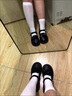 爾山集百搭厚底英倫風(fēng)黑色小皮鞋女2025新款日系洛麗塔jk瑪麗珍鞋樂(lè )福鞋 厚底瑪麗珍皮鞋 黑色【37】 曬單實(shí)拍圖