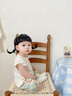 優(yōu)奇嬰兒夏裝女寶寶嬰幼兒洋氣碎花小套裝嬰兒衣服一歲小女孩夏季衣服 夏日小草莓 80 曬單實(shí)拍圖
