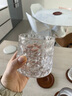 梵仕邦威士忌酒杯旋轉(zhuǎn)杯加厚玻璃洋酒杯烈酒轉(zhuǎn)轉(zhuǎn)杯不倒翁喝酒杯帶底座 （竹藤）旋轉(zhuǎn)酒杯+底座 280ml 1個(gè) 曬單實(shí)拍圖